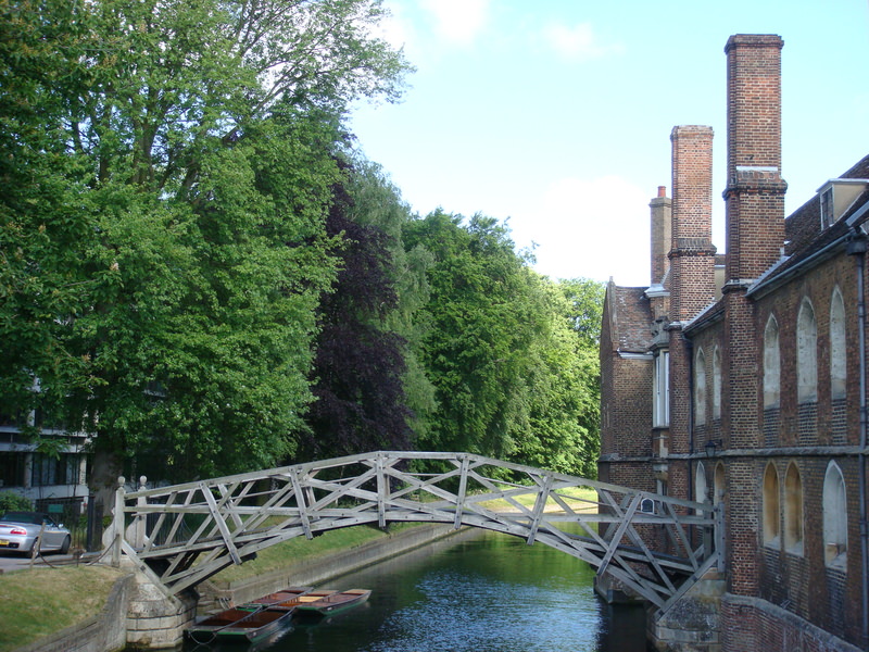 2009.5 英國愛丁堡、湖區彼得兔、史前巨石群九日遊 (上) - 第9張圖 DSC02485--數學橋.JPG - 2009.5 英國9日遊